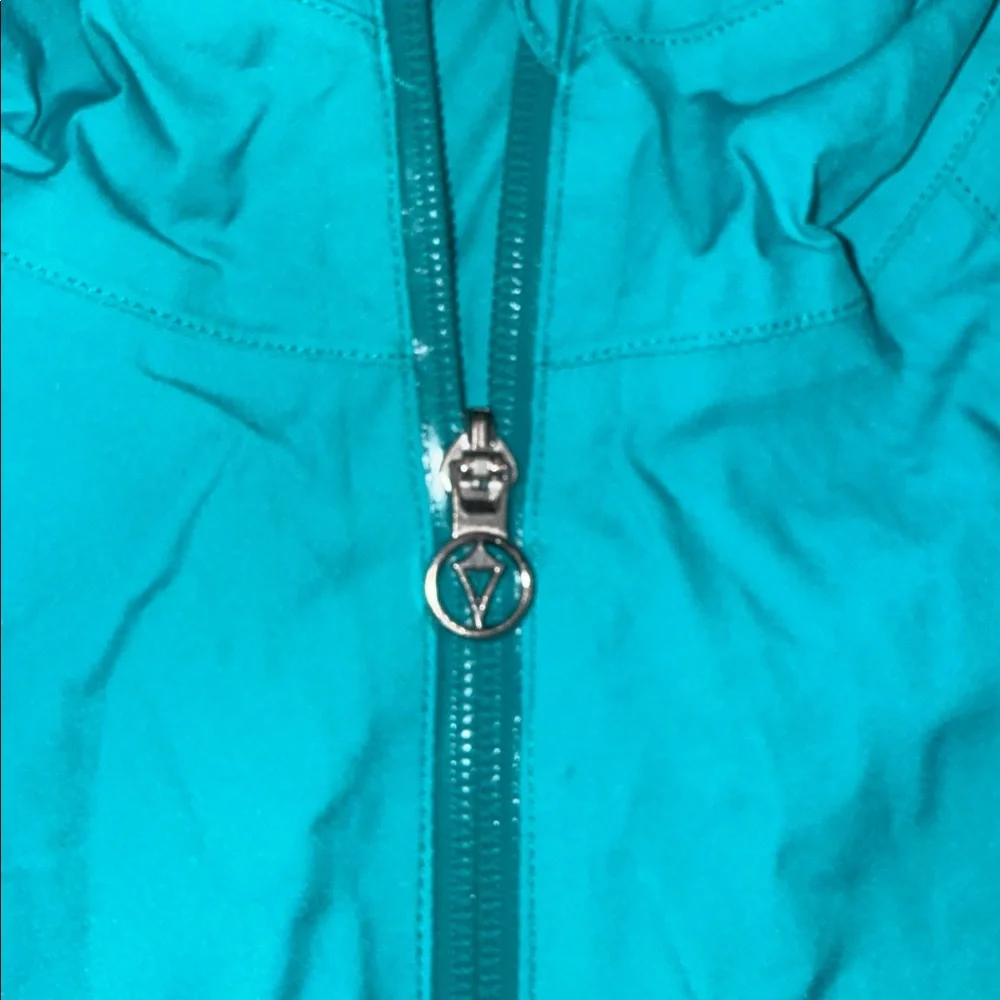 Ivivva Vibrant Blue Hooded Zip Up Jacket Size 7 - Picture 2 of 7